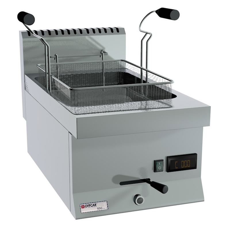 Friggitrice professionale elettrica con 1 vasca da 5L